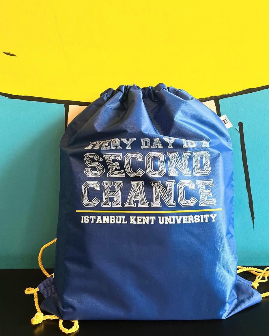 Mavi Renkli Paraşüt Sırt  Çantası