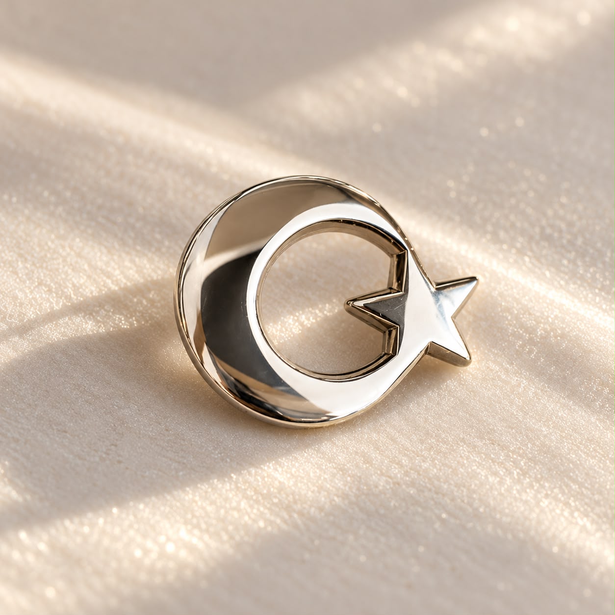 Rozet (Ay Yıldız Rozet (Silver))